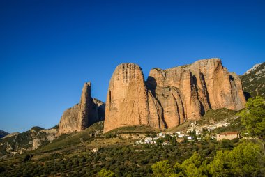 Malos Riglos görünümünü