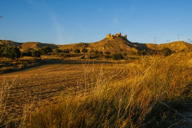 Montearagon adlı bir kale kalıntıları