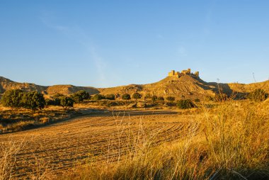 Montearagon adlı bir kale kalıntıları