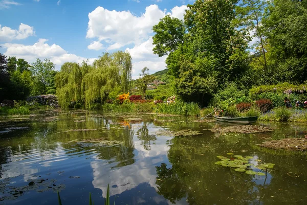 Jarní zahrady v Giverny — Stock fotografie