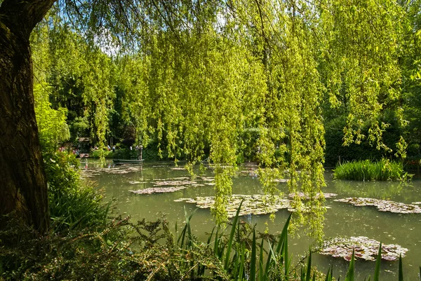 Jarní zahrady v Giverny — Stock fotografie