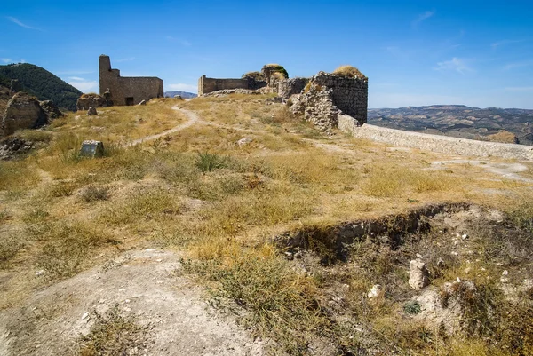 Ruinas de un castillo en Moclin — Foto de Stock