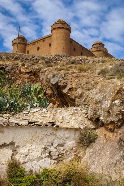 Старый средневековый замок Лакалаора — стоковое фото