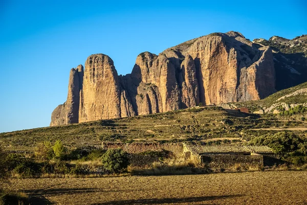 View of Malos Riglos — Stock Photo, Image