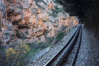 COG Railwayin Vouraikos gorge