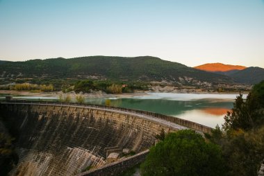 Embalse de Pena, Aragon, İspanya