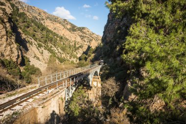 COG Railwayin Vouraikos gorge