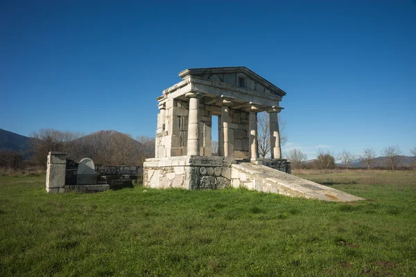 Templo de Poseidon na Antiga Mantineia — Fotografia de Stock