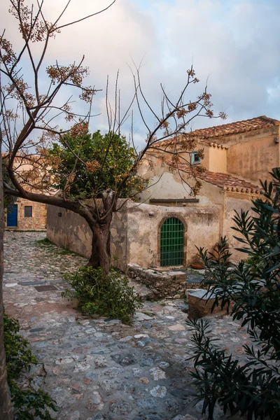 Cityscape at Monemvasia, Peloponnese, Greece — Stock Photo, Image