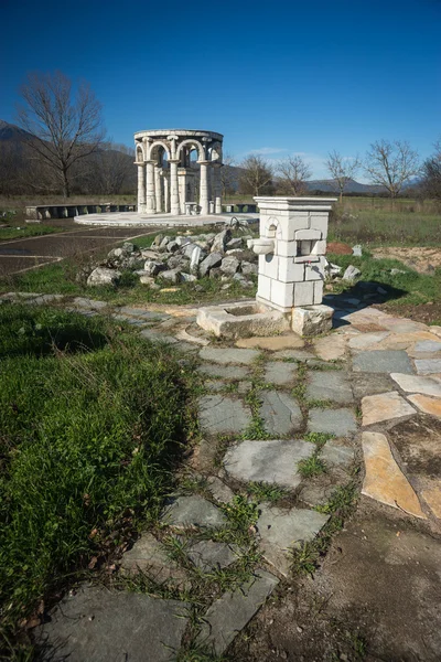 Temple à Mantineia antique — Photo