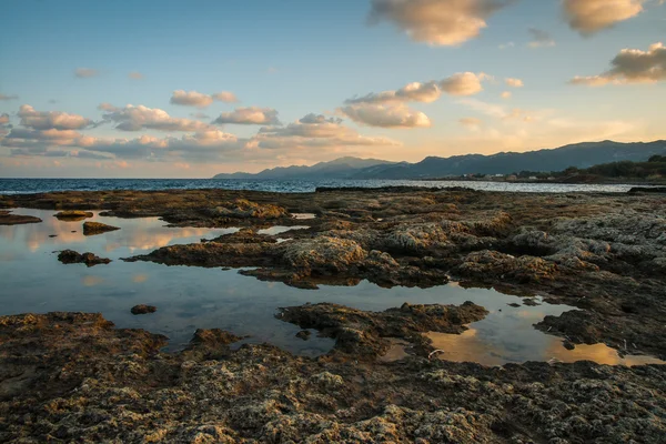 Paisaje marino cerca de Monemvasia — Foto de Stock