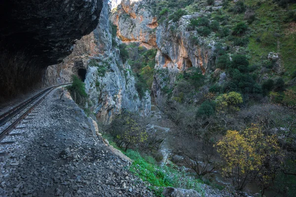 COG Railwayin Vouraikos gorge