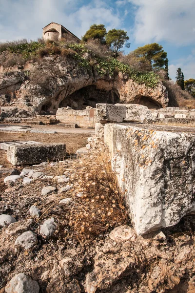 Ruinas griegas antiguas —  Fotos de Stock