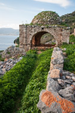 Cityscape, Monemvasia, Peloponnese, Yunanistan