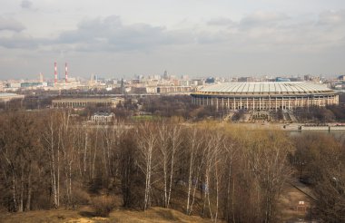 Serçe Hills Luzhniki görünümünü