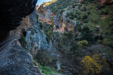 COG Railwayin Vouraikos gorge