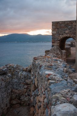 Cityscape, Monemvasia, Peloponnese, Yunanistan