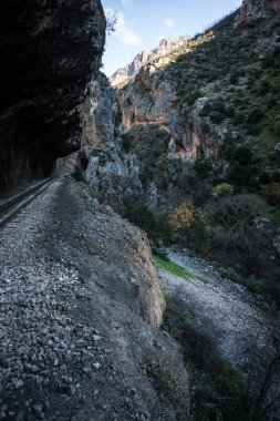 COG Railwayin Vouraikos gorge