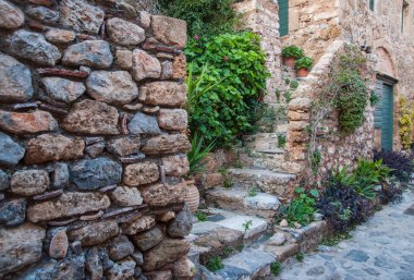 Cityscape, Monemvasia, Peloponnese, Yunanistan