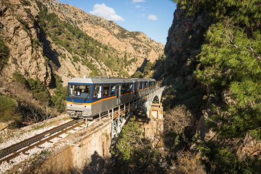 COG Railwayin Vouraikos gorge