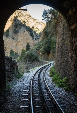 COG Railwayin Vouraikos gorge