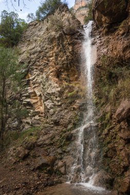 vouraikos gorge şelale peyzaj