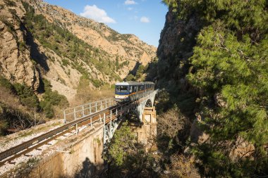 COG Railwayin Vouraikos gorge
