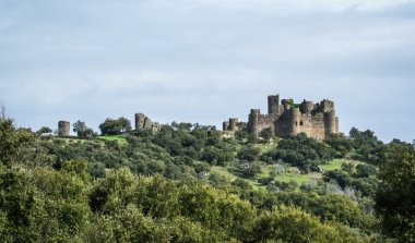 Salvatiera de los Barros adlı bir kale kalıntıları