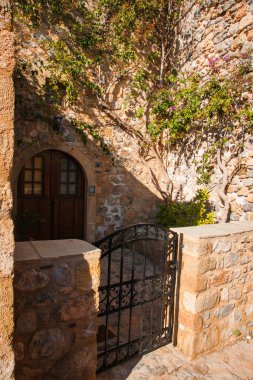 Cityscape, Monemvasia, Peloponnese, Yunanistan