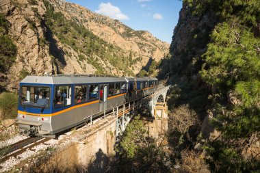 COG Railwayin Vouraikos gorge