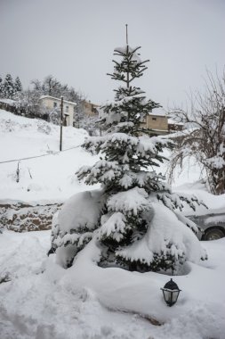 Trikala Korinthias, kış