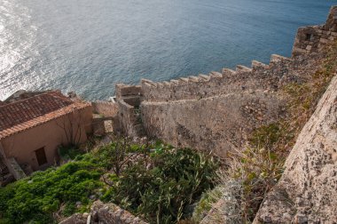 Cityscape, Monemvasia, Peloponnese, Yunanistan
