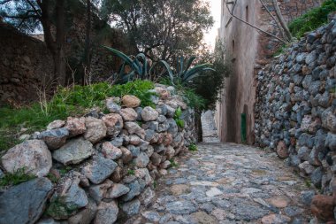 Cityscape, Monemvasia, Peloponnese, Yunanistan
