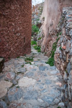 Cityscape, Monemvasia, Peloponnese, Yunanistan