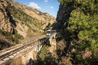 COG Railwayin Vouraikos gorge