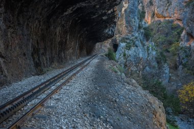 COG Railwayin Vouraikos gorge