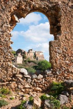 Cityscape, Monemvasia, Peloponnese, Yunanistan