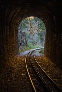 COG Railwayin Vouraikos gorge
