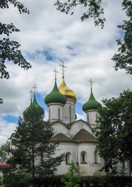 Taş kilisede beyaz: Suzdal