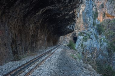 COG Railwayin Vouraikos gorge