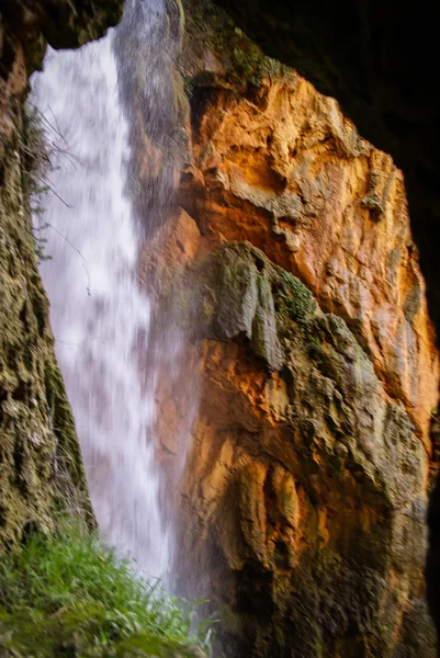 Watervallen van Monasterio de Piedra — Stockfoto