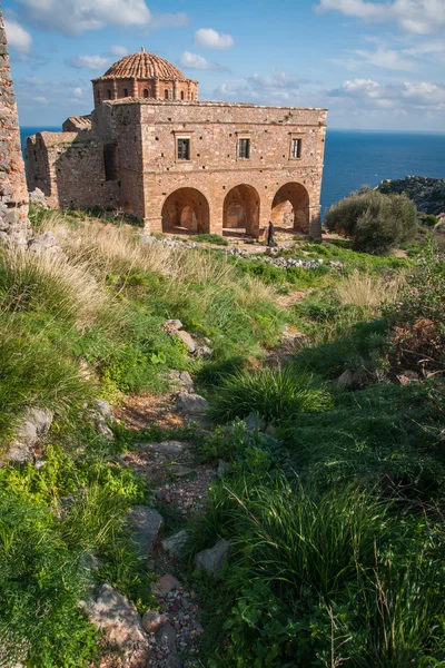 Monemvasia Ortaçağ Kilisesi — Stok fotoğraf