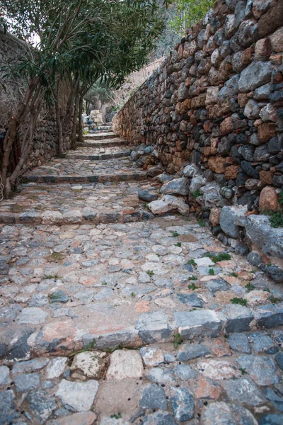 Városképet gazdagító épületnek szánták a Monemvasia, Peloponnészosz, Görögország — Stock Fotó