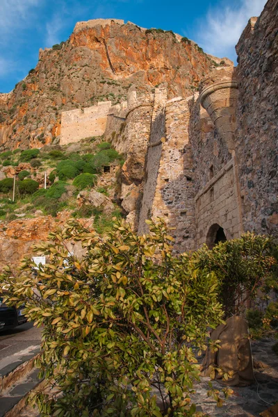 Cityscape at Monemvasia, Peloponnese, Greece — Stock Photo, Image