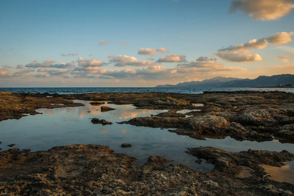 Paisaje marino cerca de Monemvasia — Foto de Stock