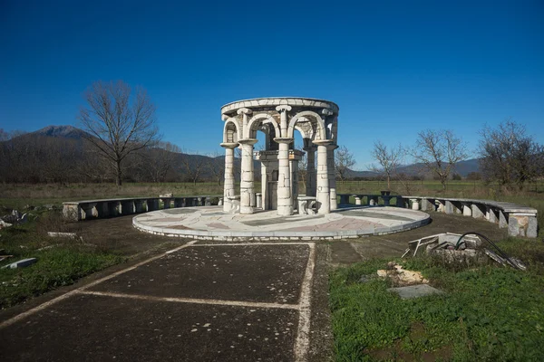 Temple à Mantineia antique — Photo