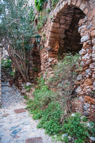 Cityscape at Monemvasia, Peloponnese, Greece — Stock Photo, Image