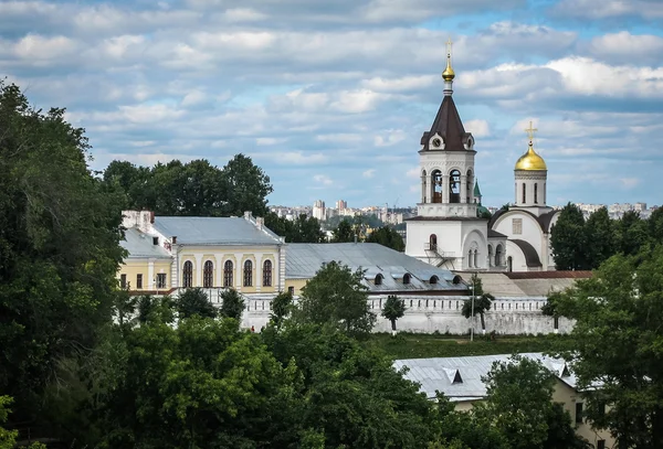 White stone church — Stock Photo, Image