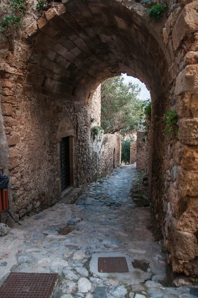 Cityscape at Monemvasia, Peloponnese — Stock Photo, Image