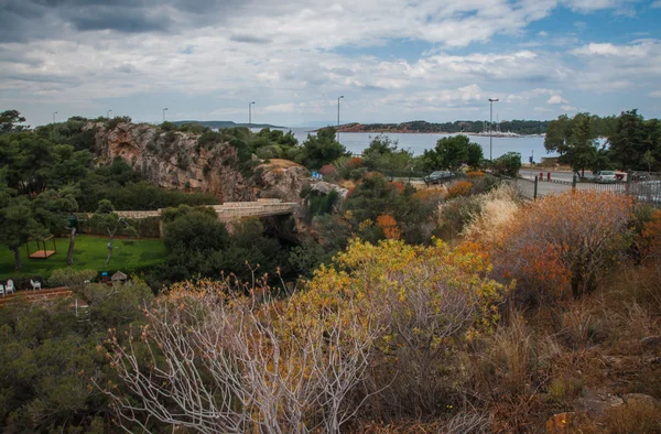 Paisaje marino cerca de Atenas — Foto de Stock